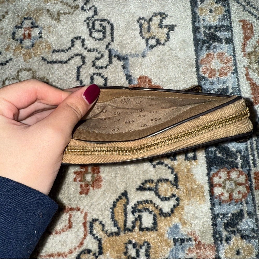 Tory Burch Tan Leather Wristlet - Picture 5 of 5